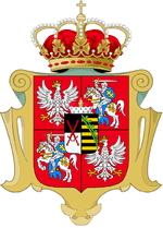 Saksonijos - Lenkijos - Lietuvos herbas. Buvome viena valstybe